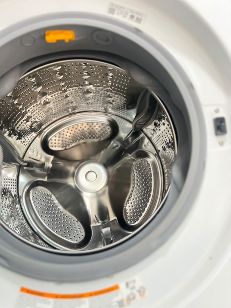 Inside washing machine